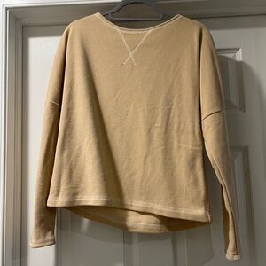 Dudley Stevens Somerset Sweatshirt Terry
Fleece- Size Small- Tan